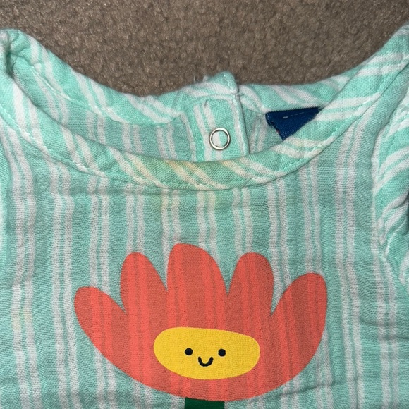 Old Navy Baby Rompers - Set of 3 - Bee, Flower, & Berry - Picture 9 of 9